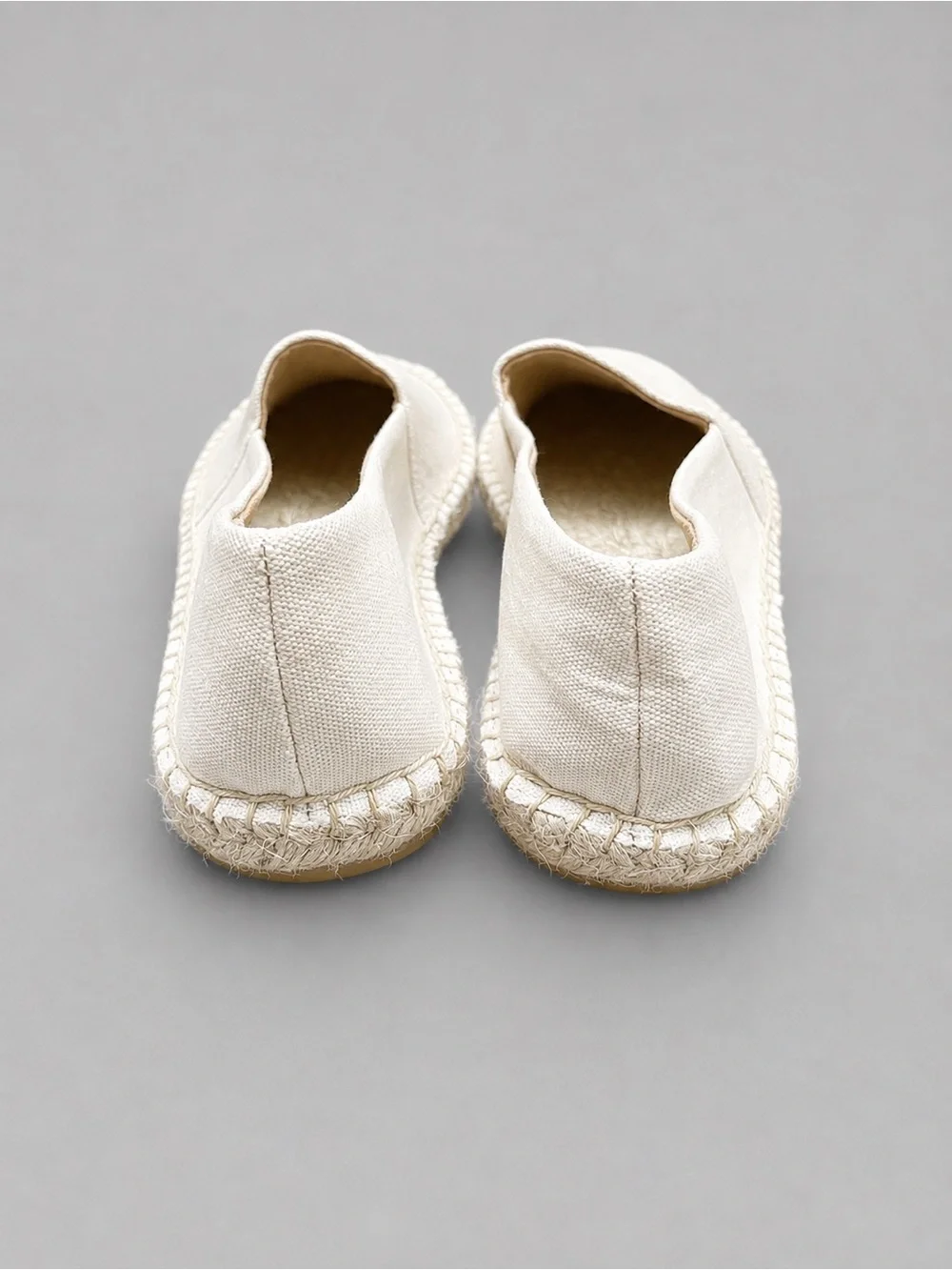 J. Crew Pineapple Embroidered Espadrilles Light Beige Canvas Loafers Size 8 NWOT